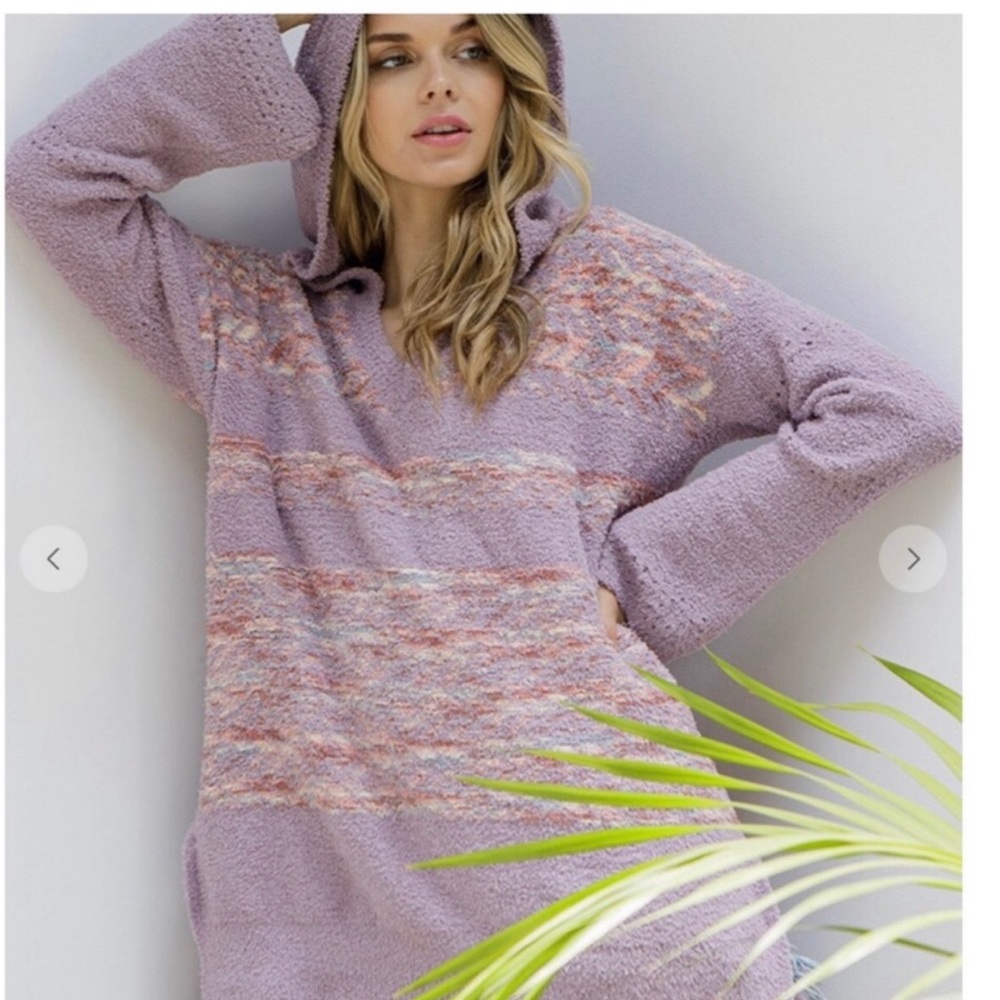 💢LAST 1💢 Extremely SOFT super comfy oversized hooded sweater 🎉HOST PICK🎉 - Picture 2 of 2